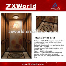 ZXC01-1361 Elegantes Design Passagieraufzug Aufzug